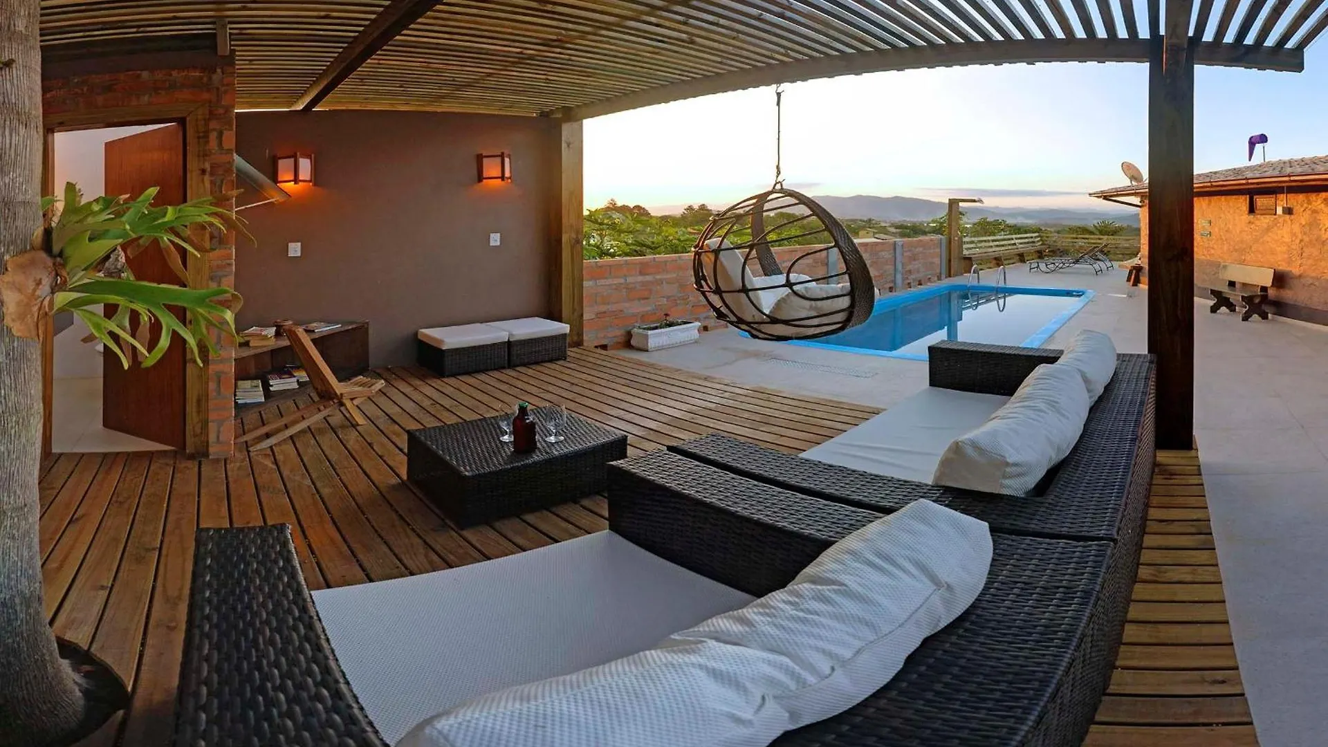 Hotel Bangalos Do Rosa-Praia Do Rosa Imbituba  Brazílie